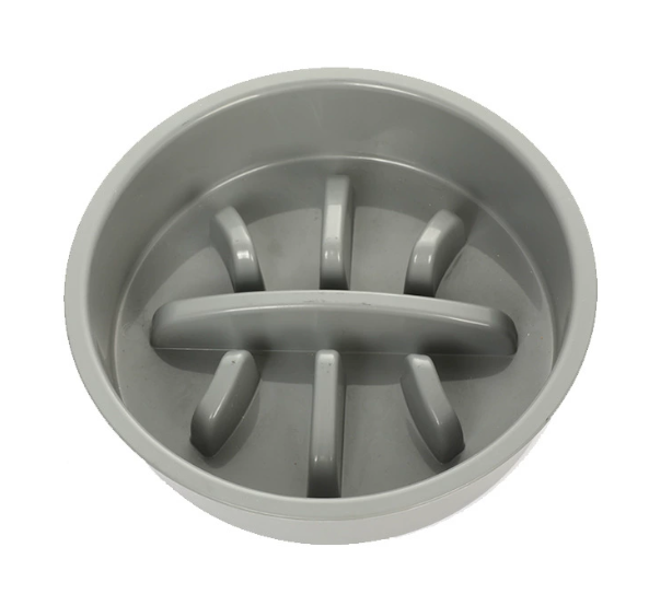 Adjustable Height Slow-Feeder for Dogs