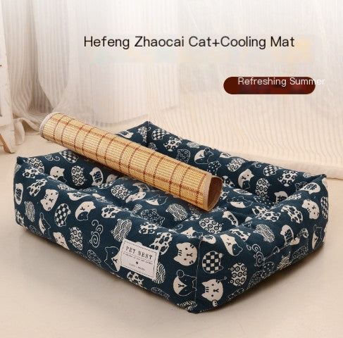 Easy-Clean Universal Dog Kennel Mat