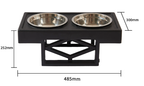 Adjustable Height Slow-Feeder for Dogs