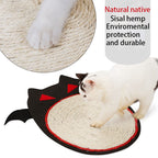 Spooky Bat Cat Scratching Lounge
