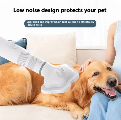 Dual Pet Dryer & De-Fur