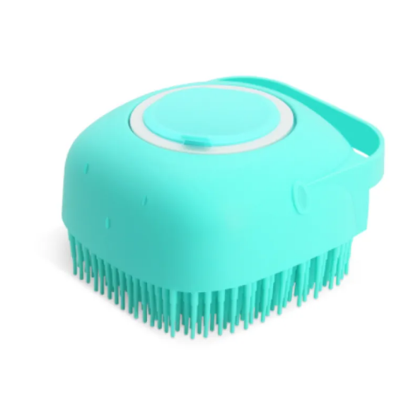 Pet Grooming Brush with Shampoo Dispenser