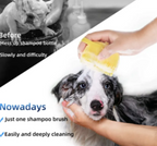 Pet Grooming Brush with Shampoo Dispenser