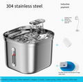 2.2L Stainless Pet Hydration Fountain with Filters