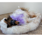 Deluxe Faux Fur Dog Mat for Large Breeds