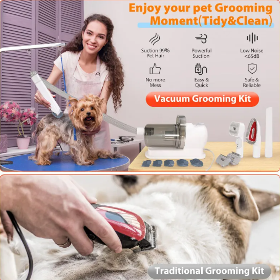 Vac & Clip Pet Groomer