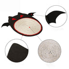 Spooky Bat Cat Scratching Lounge
