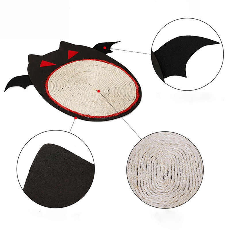 Spooky Bat Cat Scratching Lounge