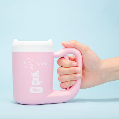 Pet Paw Wash Cup for Cats & Dogs
