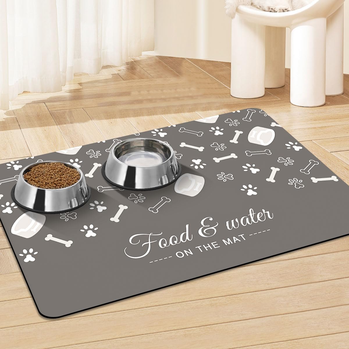 Pet Diner Mat - Waterproof Food & Water Placemat