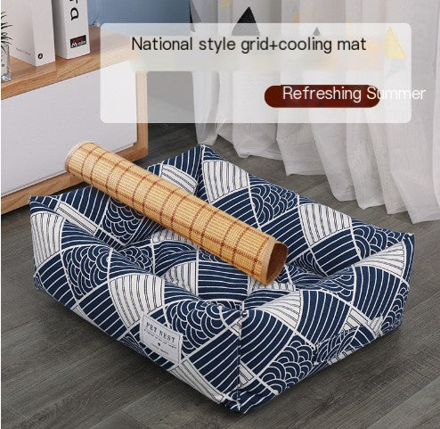 Easy-Clean Universal Dog Kennel Mat