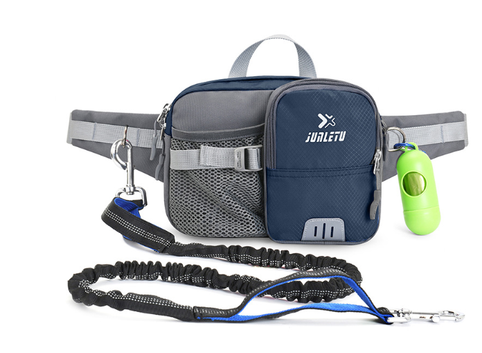 Active-Wear Dog Leash with Waist Pack