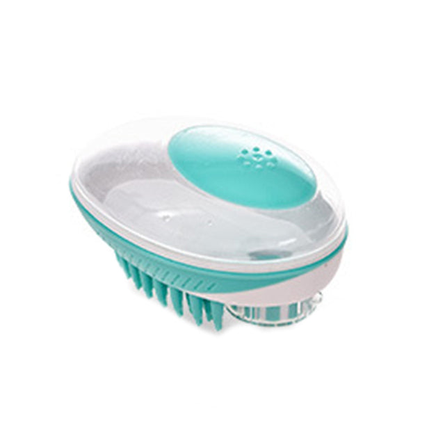 Dual Pet Grooming and Bath Brush