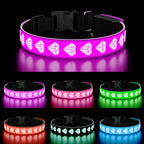 BrightGlo 3D LED Dog Collar