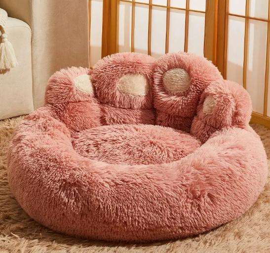 Cozy Fleece Dog Lounger