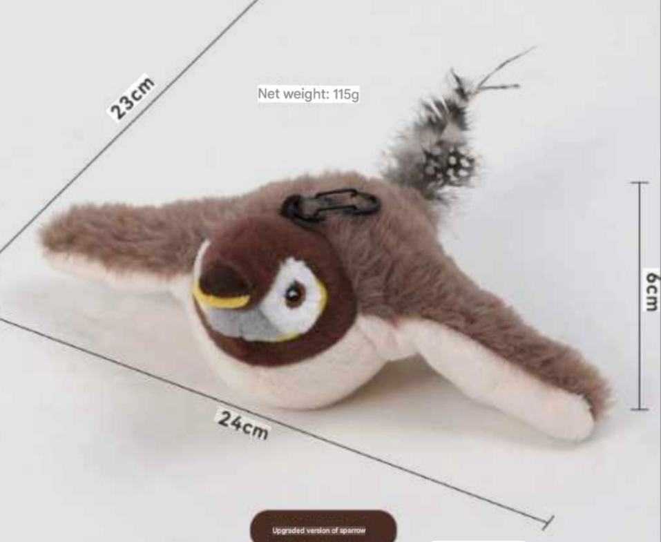 Feline Fun Bird Toy