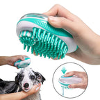 Dual Pet Grooming and Bath Brush