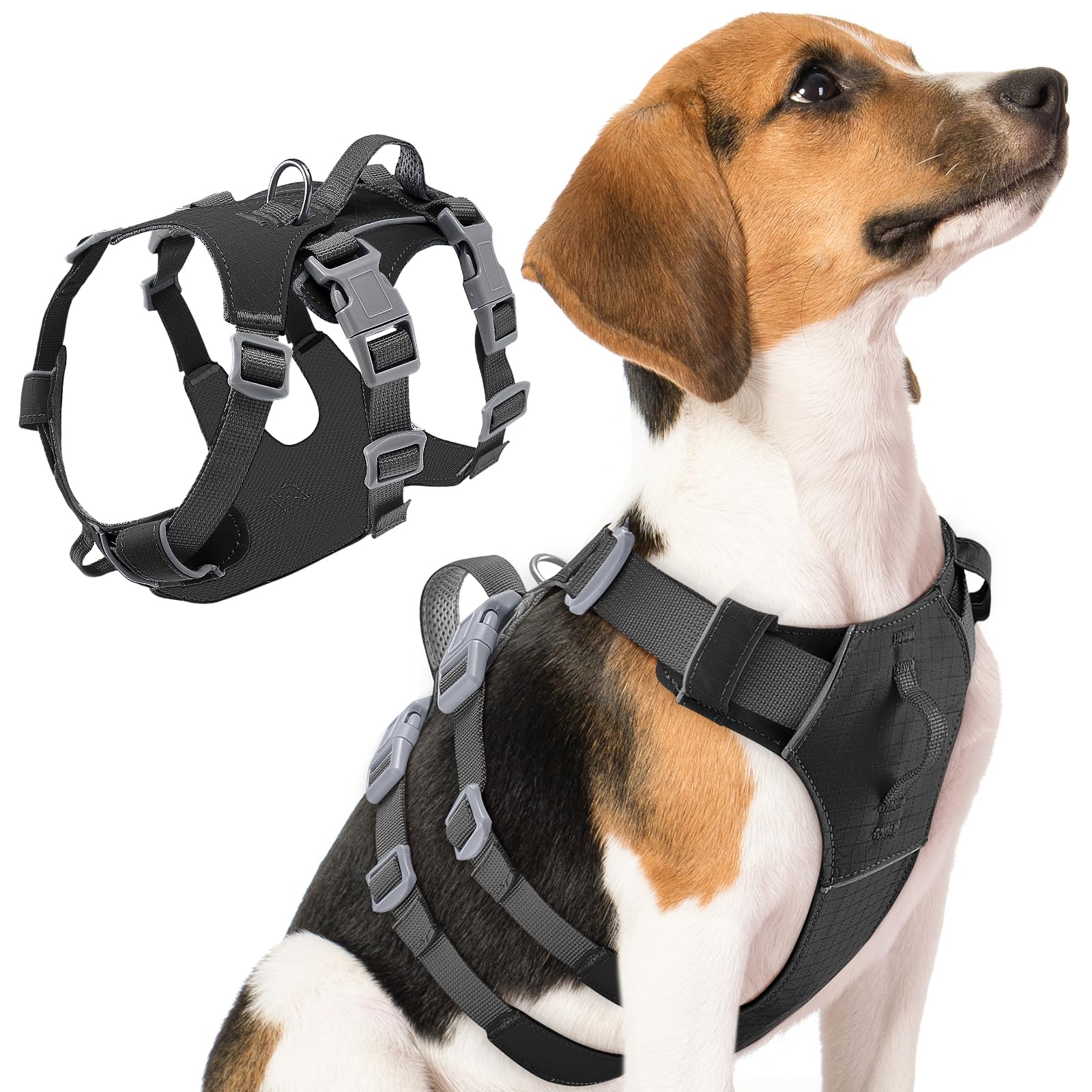 EscapeFree Adjustable Dog Vest - Easy Grip Handle for Training and Hiking