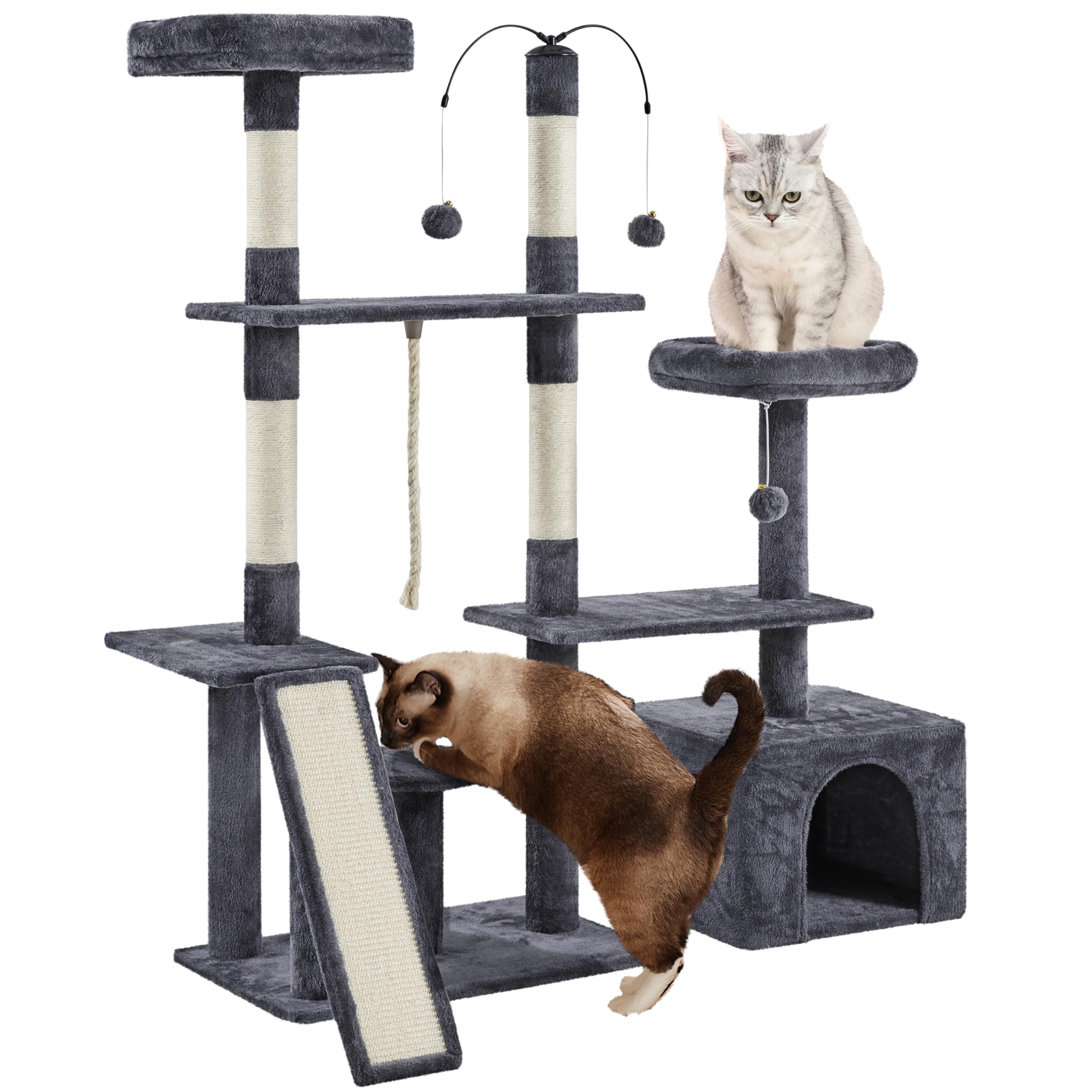 Yaheetech Deluxe Multi-Level Cat Haven