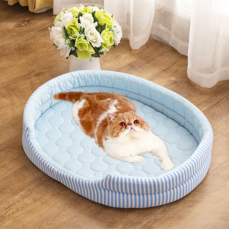 All-Season Ice Silk Pet Mat
