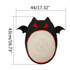 Spooky Bat Cat Scratching Lounge