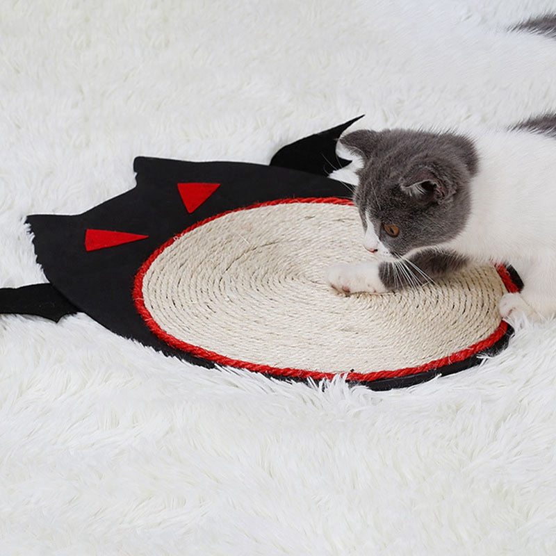 Spooky Bat Cat Scratching Lounge