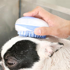 Dual Pet Grooming and Bath Brush