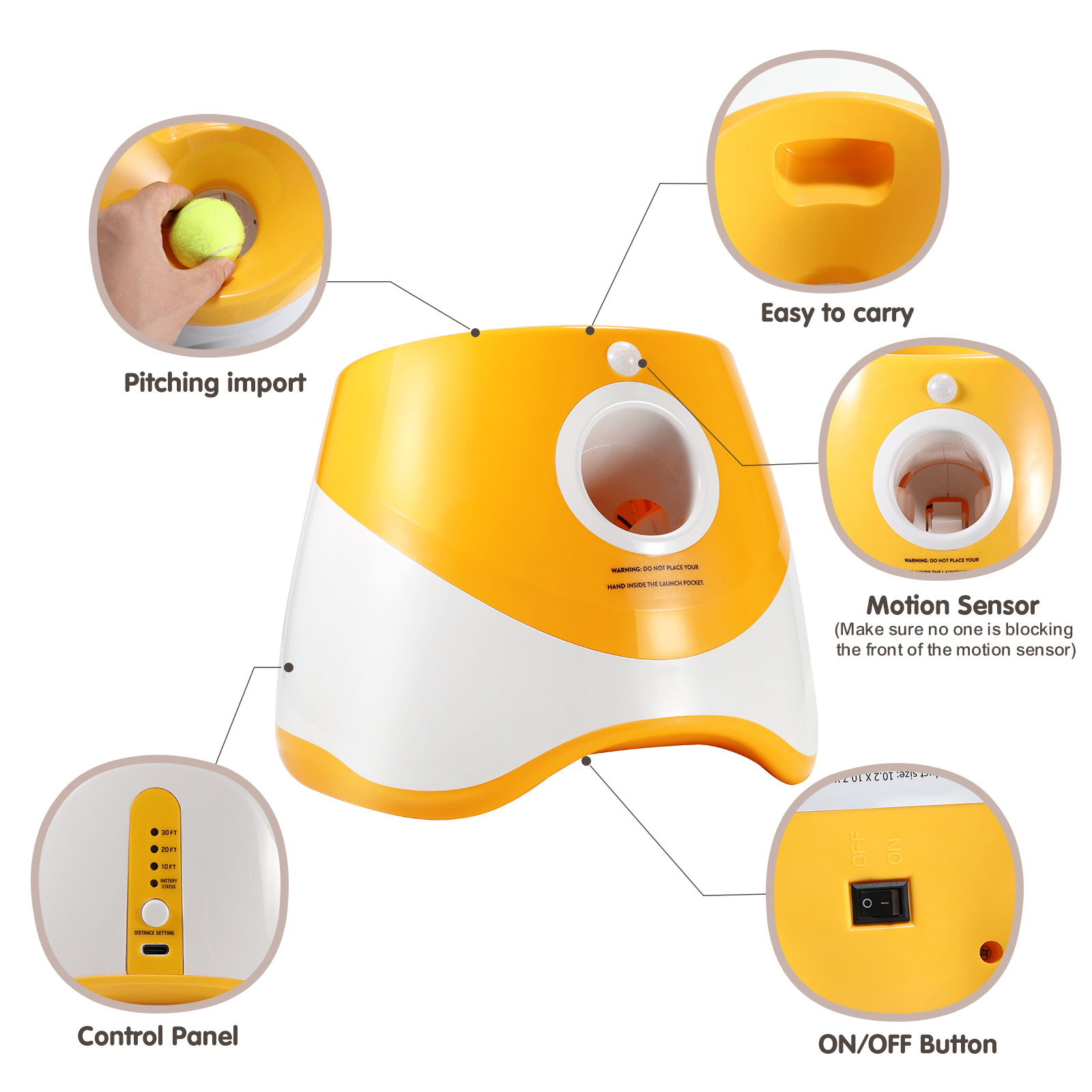 Fetch-A-Ball: Automatic Dog Ball Launcher