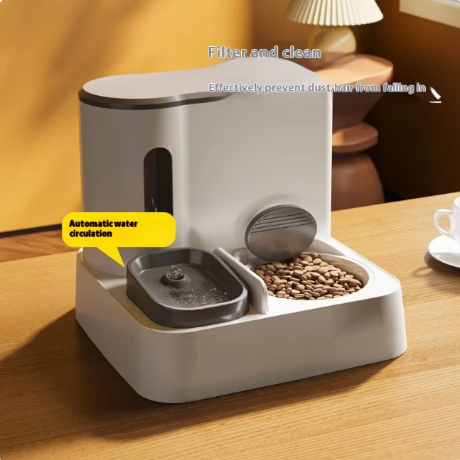 Feline Auto Feed & Hydrate Dual Bowl