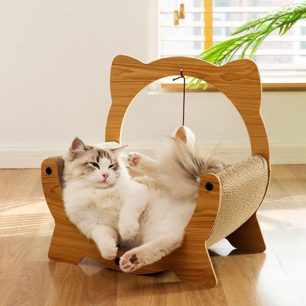 Cradle Cat Scratcher: Claw Care & Cozy Couch