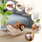 Feline Fun Bird Toy