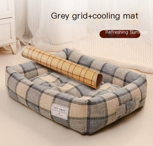 Easy-Clean Universal Dog Kennel Mat