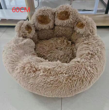 Cozy Fleece Dog Lounger