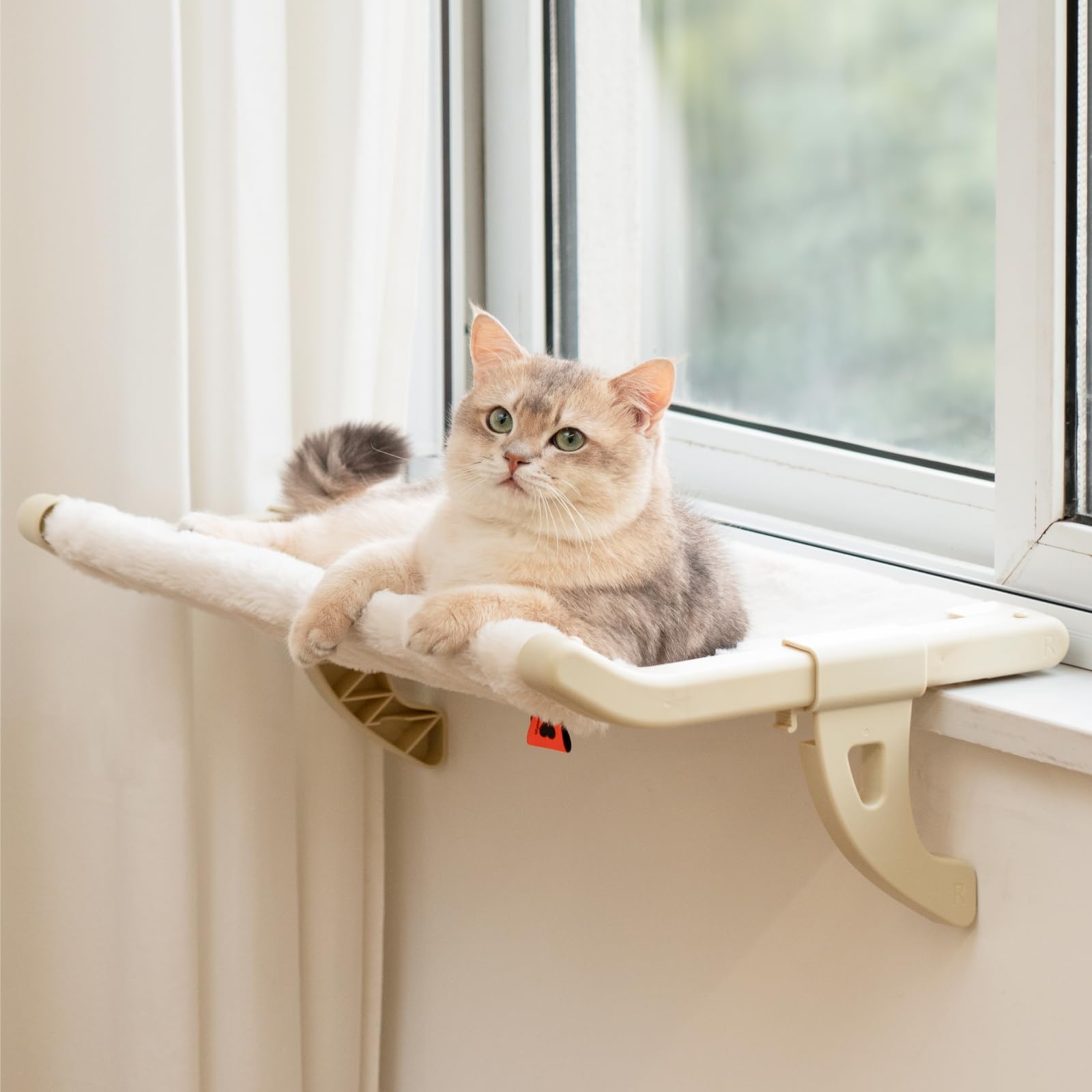 MEWOOFUN Cat Easy-Fix Window Perch