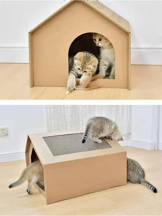 Retreat Kitty Scratch Pad
