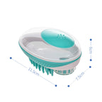 Dual Pet Grooming and Bath Brush