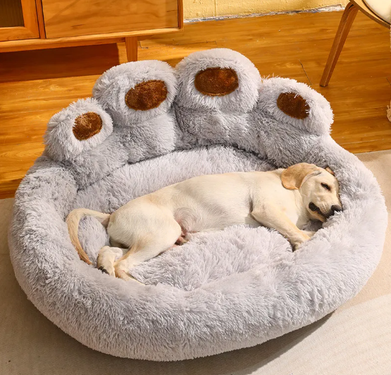 Cozy Fleece Dog Lounger