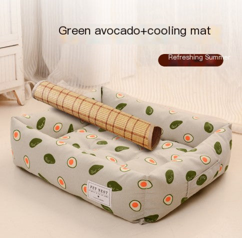Easy-Clean Universal Dog Kennel Mat