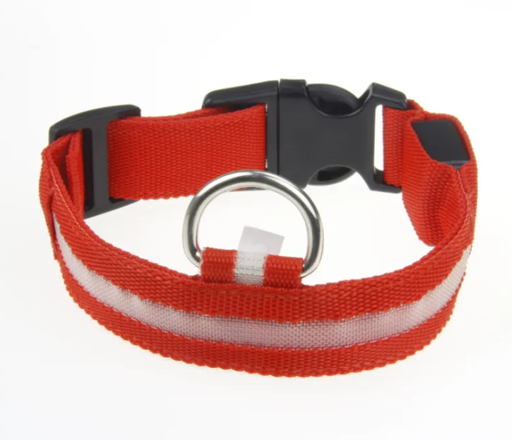 GlowSafe LED Dog Collar