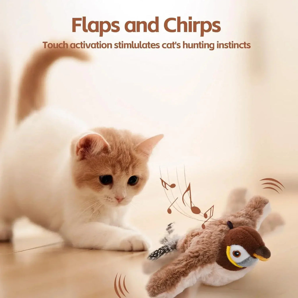 Feline Fun Bird Toy