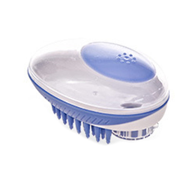 Dual Pet Grooming and Bath Brush