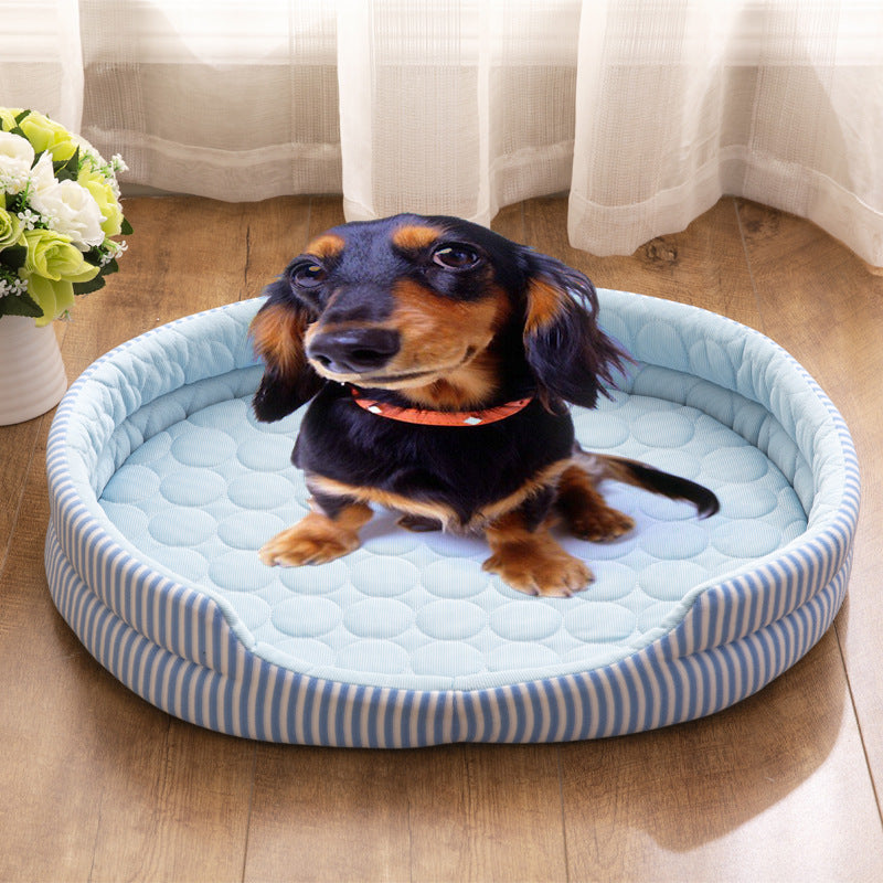 All-Season Ice Silk Pet Mat