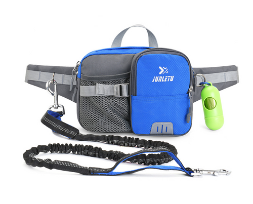 Active-Wear Dog Leash with Waist Pack