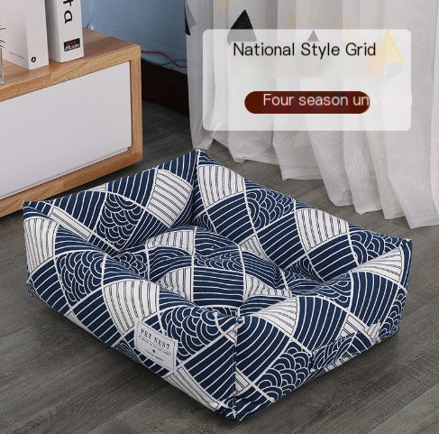 Easy-Clean Universal Dog Kennel Mat